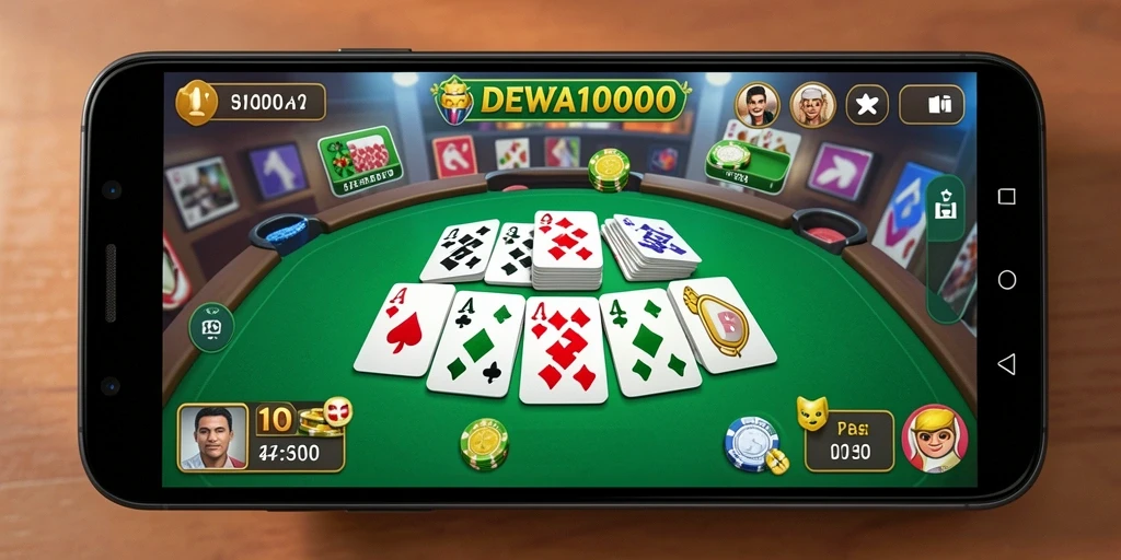 Tampilan gameplay seru dalam DEWA1000 yang menarik.