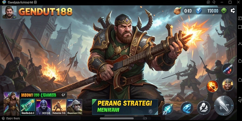 Tampak aksi strategis dalam permainan GENDUT188 yang mendebarkan.