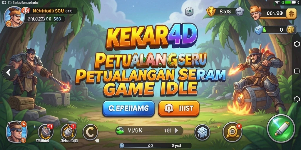 Screenshot KEKAR4D menampilkan gameplay menyenangkan dan santai.