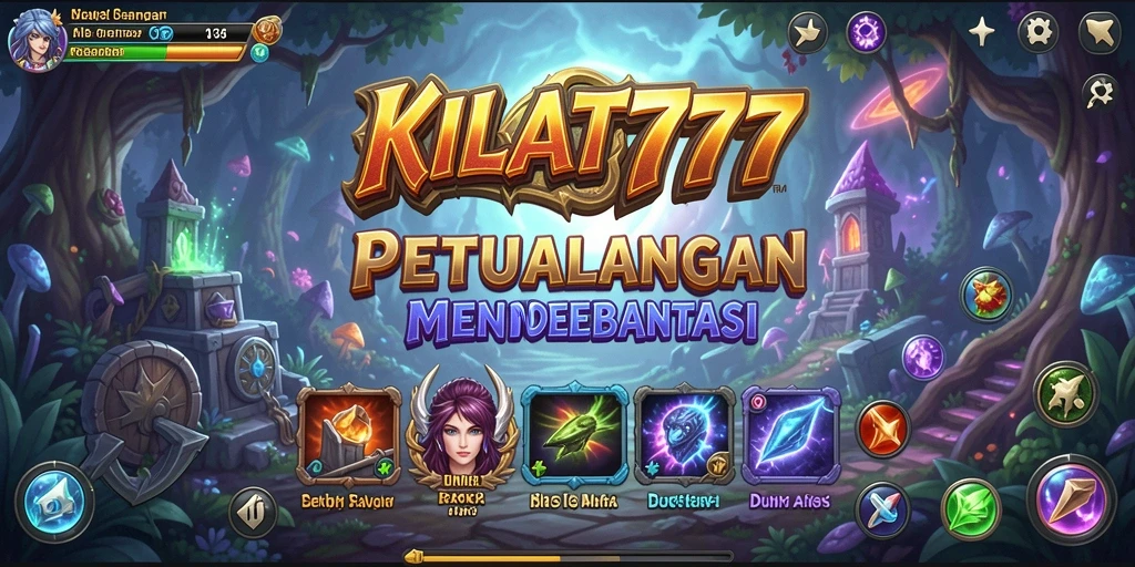 Tampilan gameplay seru KILAT777 dengan petualangan mendebarkan.