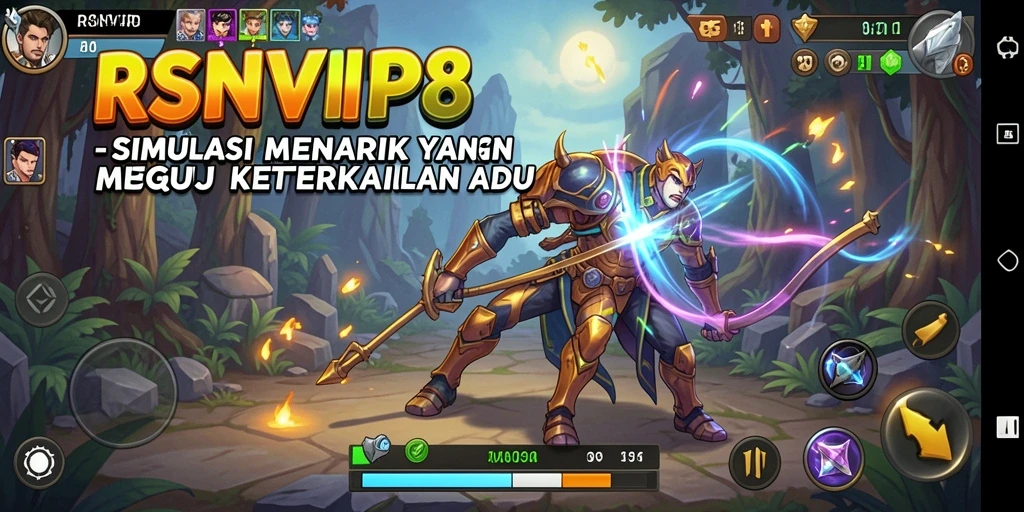 Tampilan menarik dari gameplay RSNVIP8 yang seru dan mendebarkan.